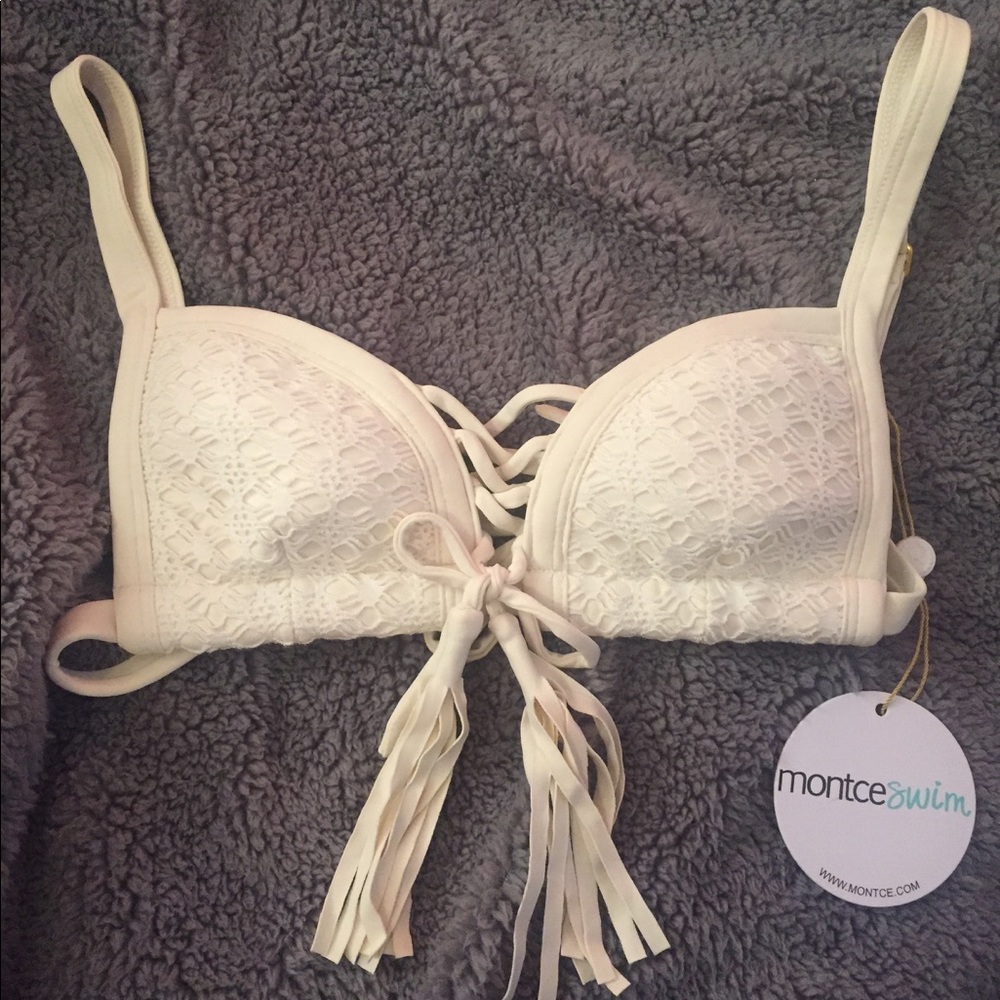 Montce Swim Palmilla Blanco Prima Top